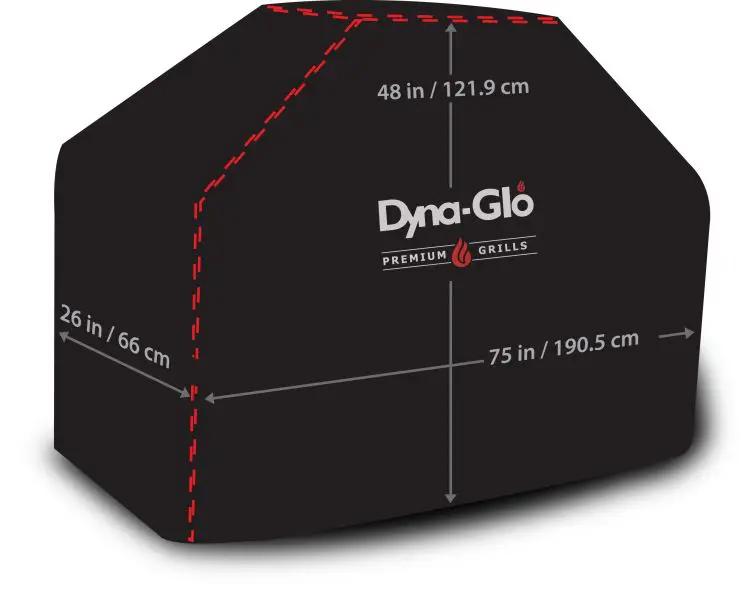 Dyna-Glo Premium Grill Cover for 73 in Grills - DG700C thumbnail 4