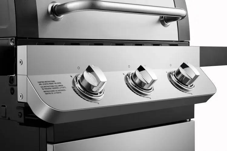 Dyna-Glo Premier 3 Burner Stainless Gas Grill - DGP397SNP-D / DGP397SNN-D thumbnail 2