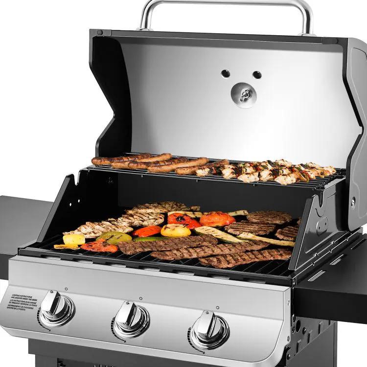 Dyna-Glo Premier 3 Burner Stainless Gas Grill - DGP397SNP-D / DGP397SNN-D thumbnail 5