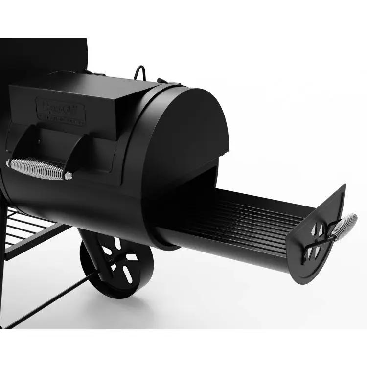 Dyna-Glo Signature Series Barrel Charcoal Grill and Offset Smoker DGSS730CBO-D-KIT thumbnail 7