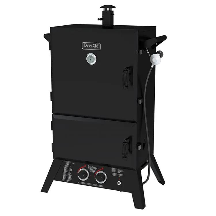 Dyna-Glo 36 inch Wide Body LP Gas Smoker - DGW1235BDP-D thumbnail 5