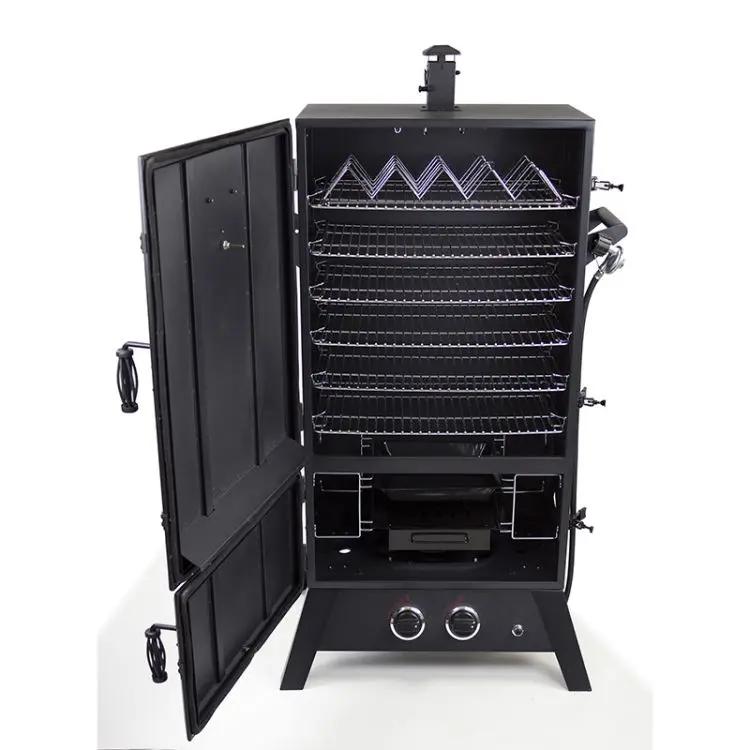 Dyna-Glo 43 inch Wide Body LP Gas Smoker - DGW1904BDP-D thumbnail 5