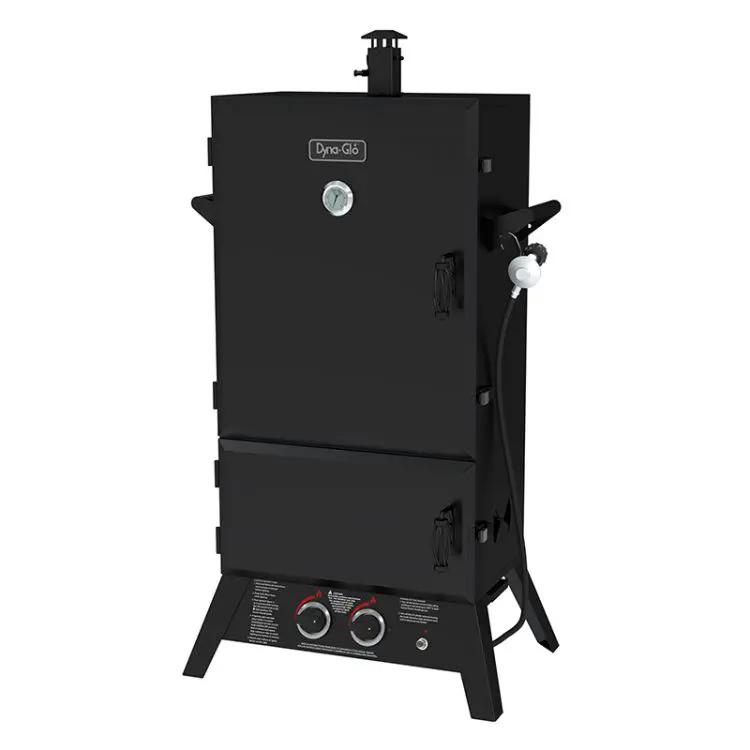 Dyna-Glo 43 inch Wide Body LP Gas Smoker - DGW1904BDP-D