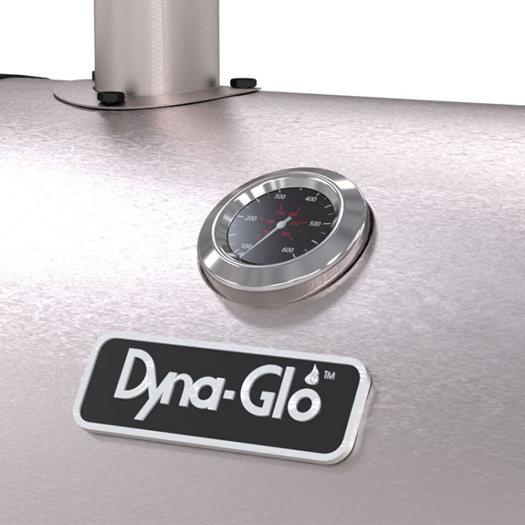 Dyna-Glo Heavy-Duty Compact Charcoal Grill Stainless Steel - DGN405SNC-D