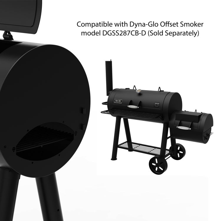Dyna-Glo Signature Series Heavy-Duty Barrel Charcoal Grill - DGSS675CB-D