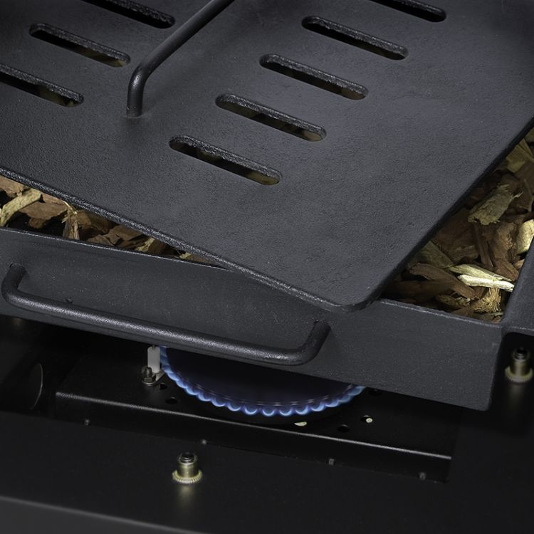 Dyna-Glo 36 inch Dual Door LP Gas Smoker DGY784BDP - smoker