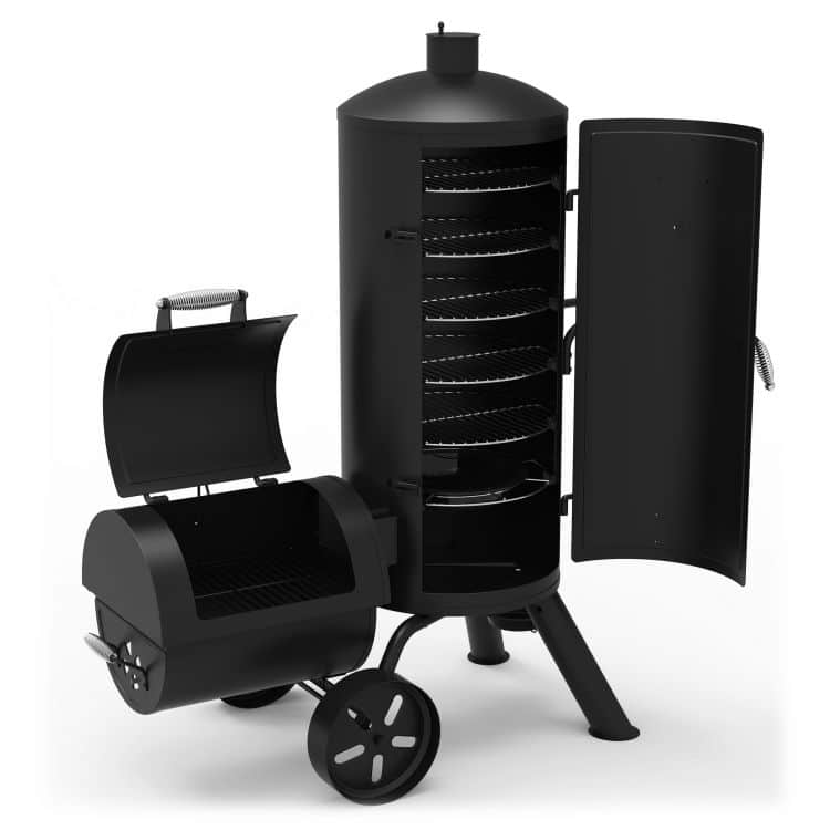 Dyna-Glo Signature Series Vertical Charcoal Smoker and Grill DGSS1382VCS-D -product-open