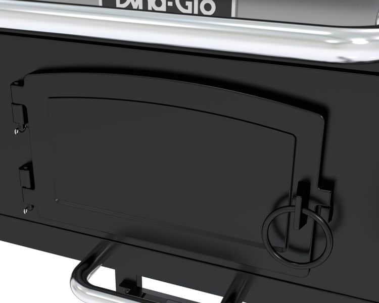 Dyna-Glo Compact Charcoal Grill - DGD381BNC-D fire door