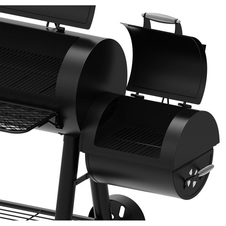 Offset smoker or secondary cooking space- DGSS962CBO-D